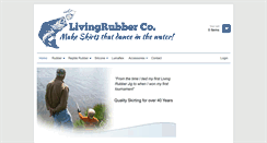 Desktop Screenshot of livingrubber.com